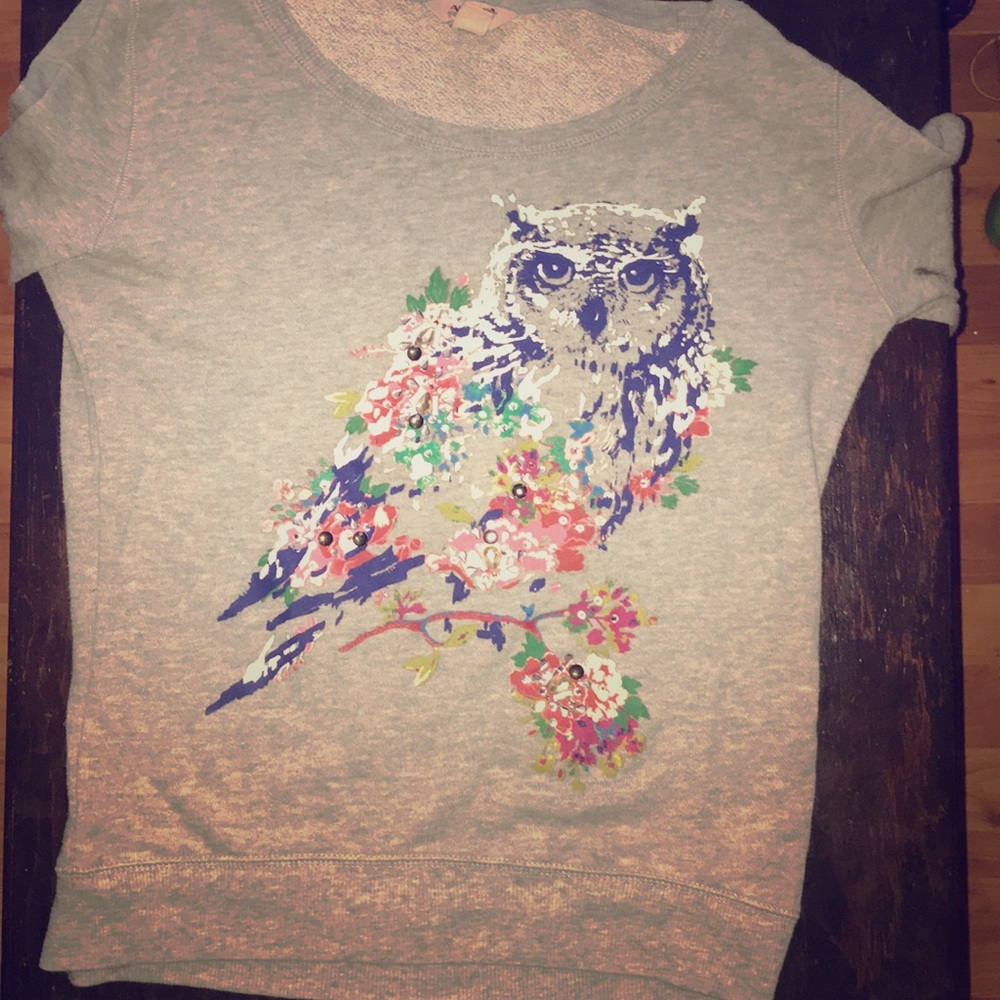 Long sleeve owl shirt